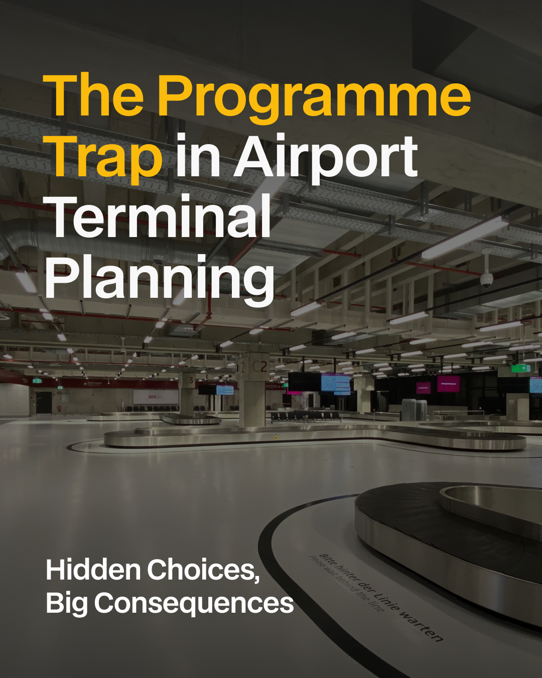 The Programme Trap in Airport Terminal Planning